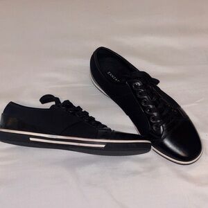 Zanapali Men's Black Casual Sneakers